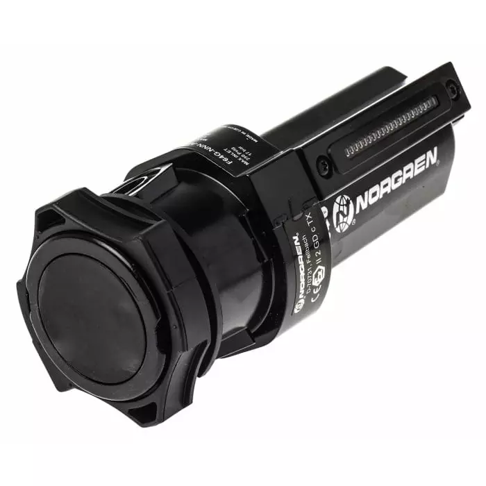 Norgren Pneumatic Filter F64G series 401¼m G 3/8 17 bar with Auto matic drain, F64G-NNN-AD3