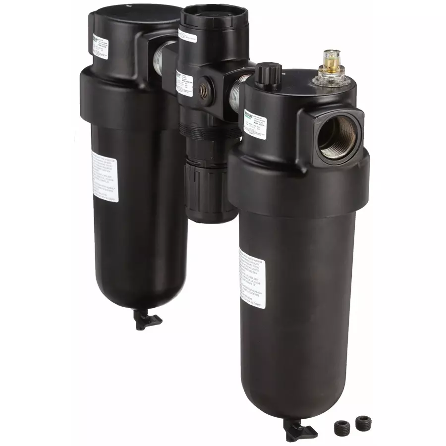 SPEEDAIRE Filter/Regulator/Lubricator 250 Psi Max Op Pressure 5 micron Mist, 4ZM03