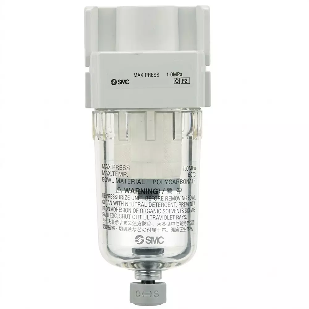 smc-mist-separator-modular-type-afm20-afm40-a-series-14-inch-635-mm-port-size-and-polycarbonate-bowl-afm20-02-a