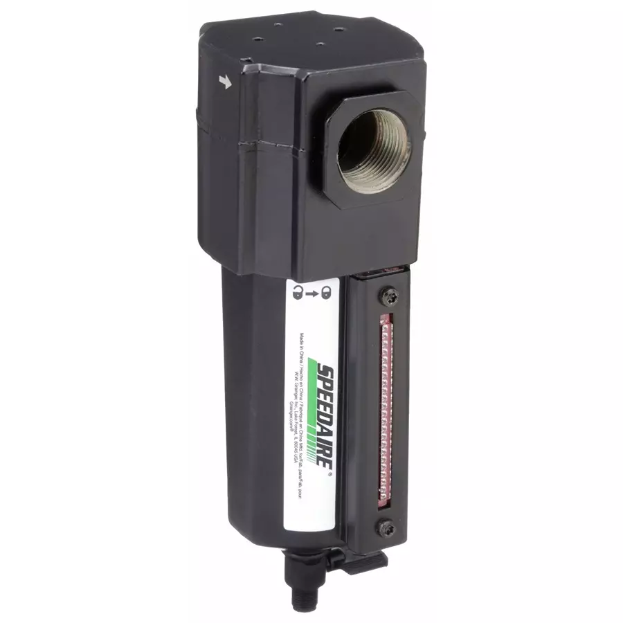 SPEEDAIRE Compressed Air Filter Particulate 3/4 in NPT 5 µm 140 cfm, 4ZL51