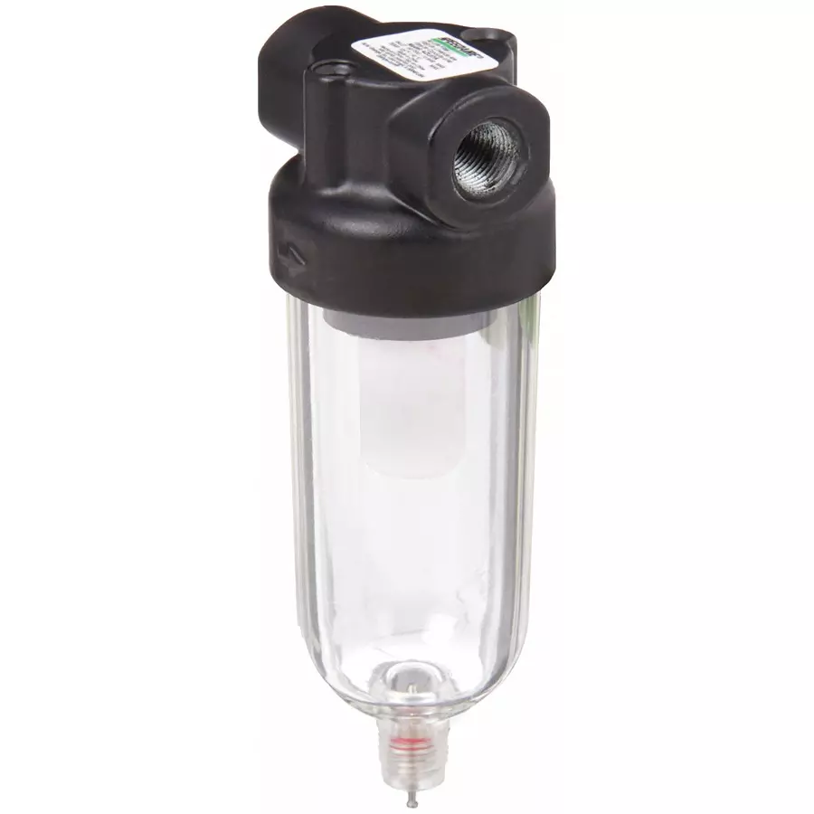 SPEEDAIRE Compressed Air Filter Particulate 1/8 in NPT 5 µm 20 cfm, 4ZL07