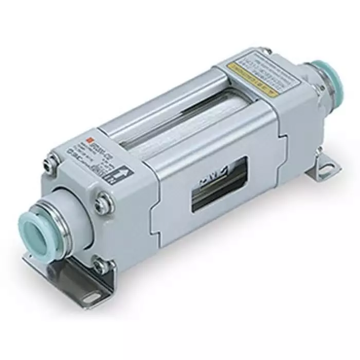 SMC SFD Series 0.01 μm Push In 8 mm -100kPa to 10 bar Pneumatic Filter 500 LPM max, SFD200-C08