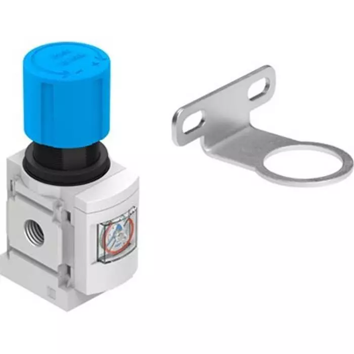 Festo G 1/4 Regulator -, 1/4 inch, 14 bar max. Input, MS4-LR-1/4-D6-RG-WR