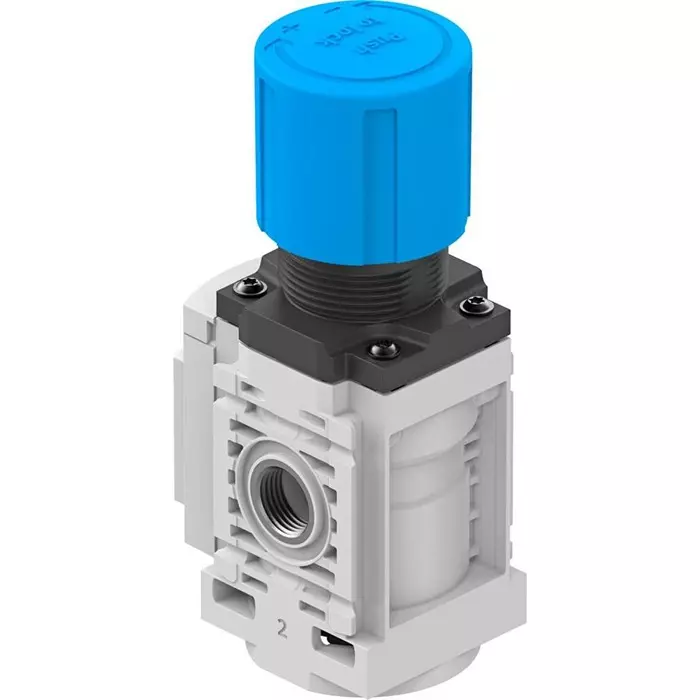 Festo MS Threaded Filter Regulator, G 1/4, G, G 1/4, MS4-LR-1/4-D6-A8-B