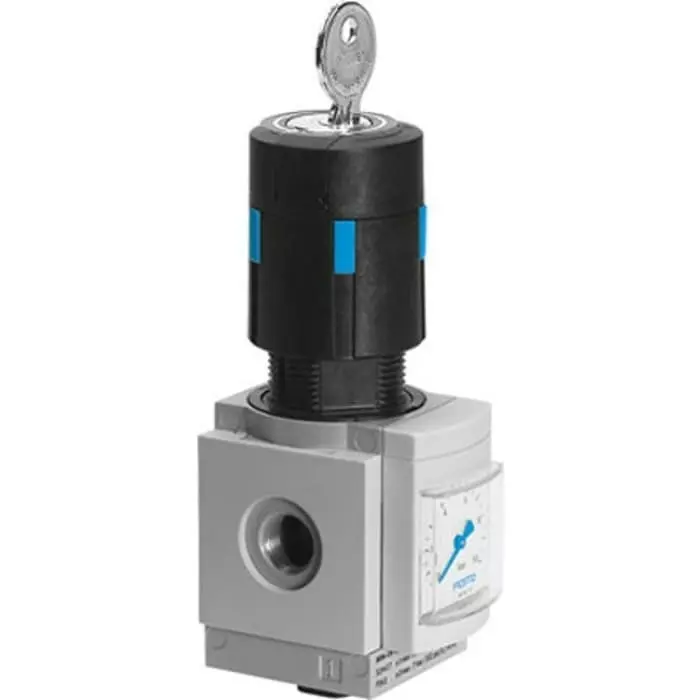 Festo G 1/4 Regulator -, 1/4 inch, 14 bar max. Input, MS4-LR-1/4-D6-E11
