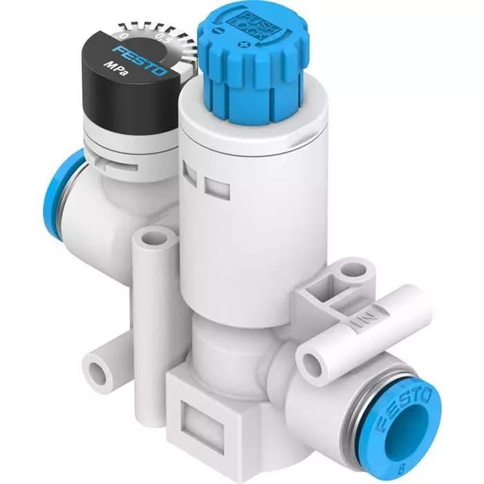 Festo Filter Regulator VRPA Tube x 8 mm, VRPA-CM-Q8-E