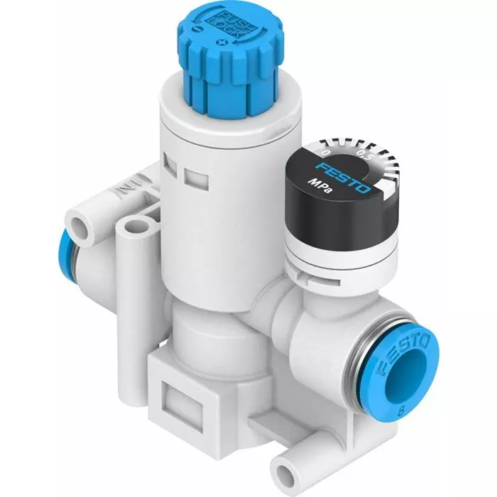 Festo Filter Regulator VRPA Tube x 8 mm, VRPA-CM-Q8-E