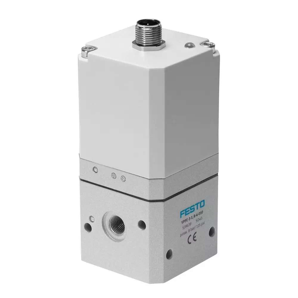 FESTO Proportional-Pressure Regulator 0.015 Mpa - 0.6 Mpa Pressure Regulation Range, 539639
