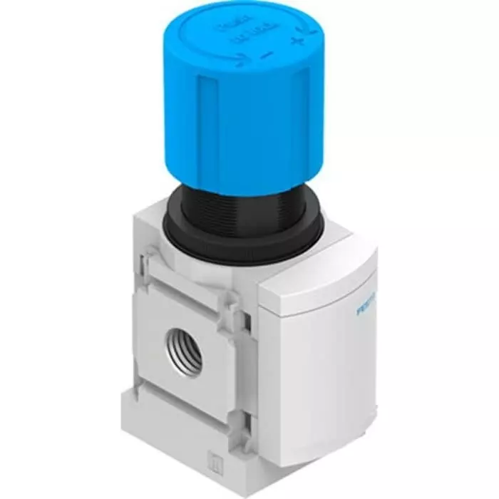 Festo G 1/8 Regulator -, 1/8 in, 14 bar max. Input, MS4-LR-1/8-D5-VS-OS