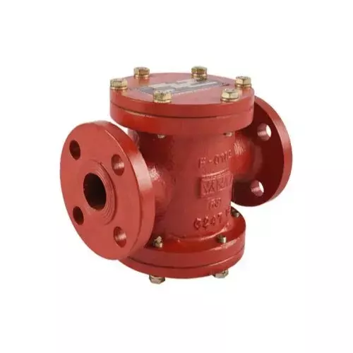 Vanaz Flanged Inline Strainer Filter Red 200 Nm³/hrs Gas Flow 2 Inch (50 mm) Valve Size NB Flange End Connection Type for Industrial Use, F-0108