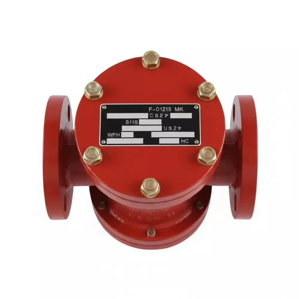 Vanaz Flanged Inline Strainer Filter Red 200 Nm³/hrs Gas Flow 2 Inch (50 mm) Valve Size NB Flange End Connection Type for Industrial Use, F-0108