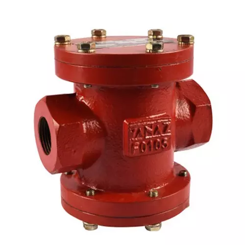 Vanaz Pipeline Strainer Red 150 Nm³/hrs Gas Flow 1 Inch (25 mm) Valve Size BSP (INT) Connection Type for Industrial Use, F-0112 III