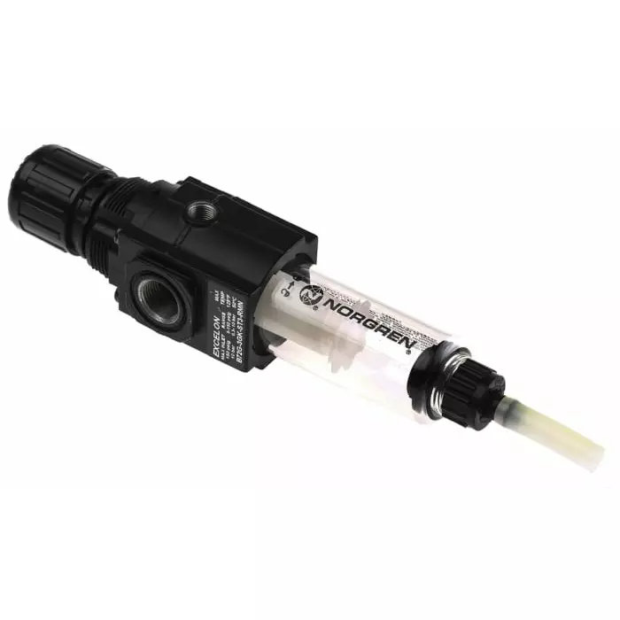 Norgren Filter Regulator B72G 401¼m G 3/8 Semi Auto matic 17 bar, B72G-3GK-ST3-RMN