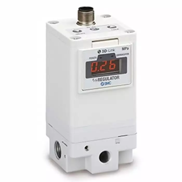 SMC G 3/8 Pneumatic Regulator - 0.005MPa to 0.1MPa, G 3/8 mm, 0.2MPa max. input, ITV2010-01F3N3