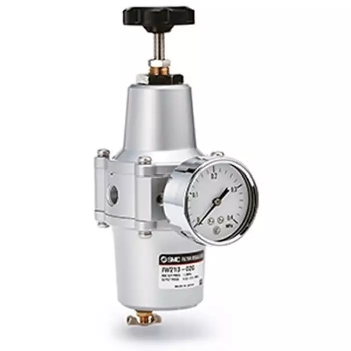 SMC IW Filter Regulator, 5 μm, Rc 1/4, 10 bar, IW213, IW213-02