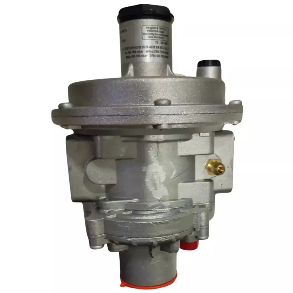 Madas Regulator Filter Aluminium Silver 0.5 - 5 Bar Pressure Bar for Industrial Use, FRG/2MBZ DN 25