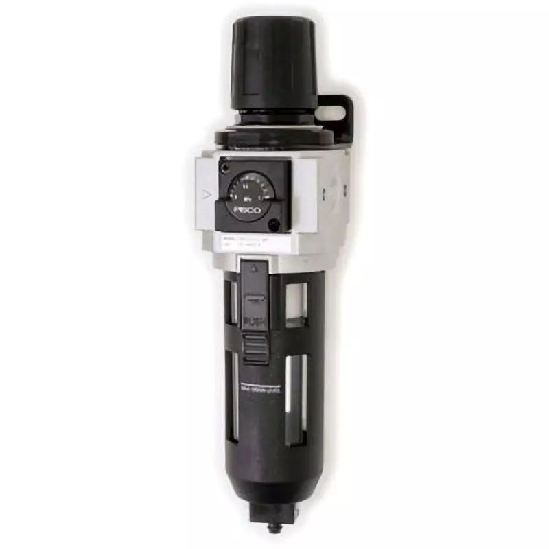 PISCO Filter Regulator Without Auto Drain 300 L/min (ANR) Flow Rate RC 3/8 Pipe Connection, FRF300-03-MD