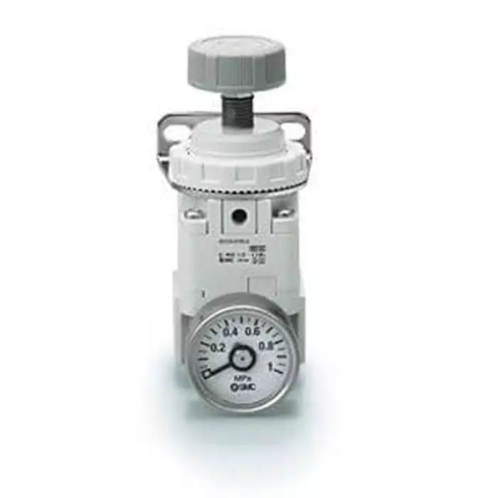 SMC G 1/8 Pneumatic Regulator - 0.01MPa to 0.4MPa, 1MPa max. input, IR1210-F01-A