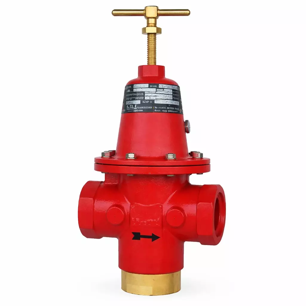 Vanaz Safety Relief Valve R-2304 TYPE Red 250 Nm³/hrs Gas Flow 2 Inch (50 mm) Valve Size BSP Connection Type for Industrial Use, V-7732