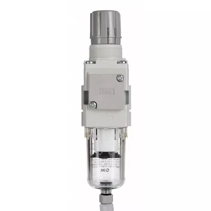 SMC AW-A Filter Regulator, 5 μm, G 1/4, Auto, 0.5 - 7 bar, AW20-F02-A