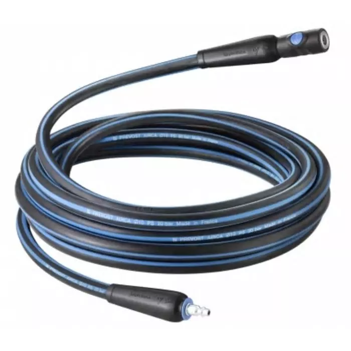 PREVOST 10m Air Compressor Hose, 10 mm Int Dia., 18 mm Ext Dia., ARO 210 Profile, RAL AASB1010