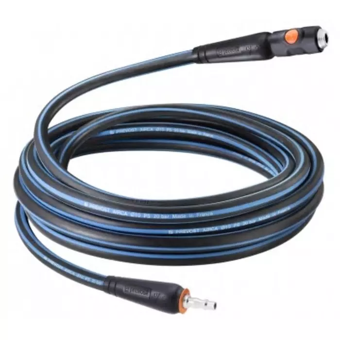 PREVOST 10m Air Compressor Hose, 10 mm Int Dia., 18 mm Ext Dia., British Profile, RAL ABSB1010