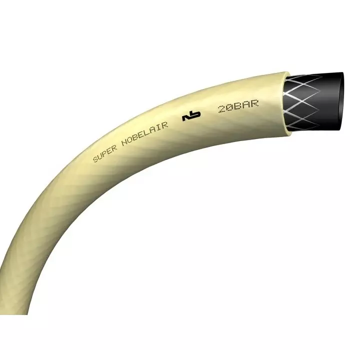 TRICOFLEX Air Hose Beige PVC 26.5 mm x50m SUPER NOBELAIR Series, 198309