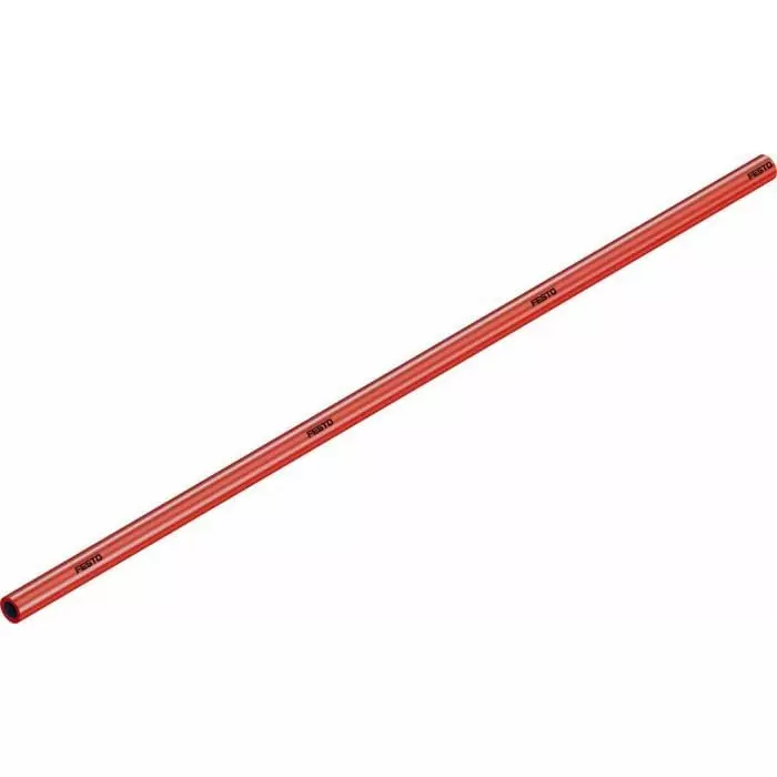 Festo Compressed Air Pipe Red Polyurethane 6 mm x 50m PUN-H Series, PUN-H-6X1-RT (Length 50 Metre)
