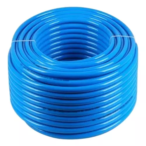 SMSN Polyurethane (PU) Pipe 10 mm Outer Dia 8 mm Inner Dia 100 m Length Blue, SM1008B