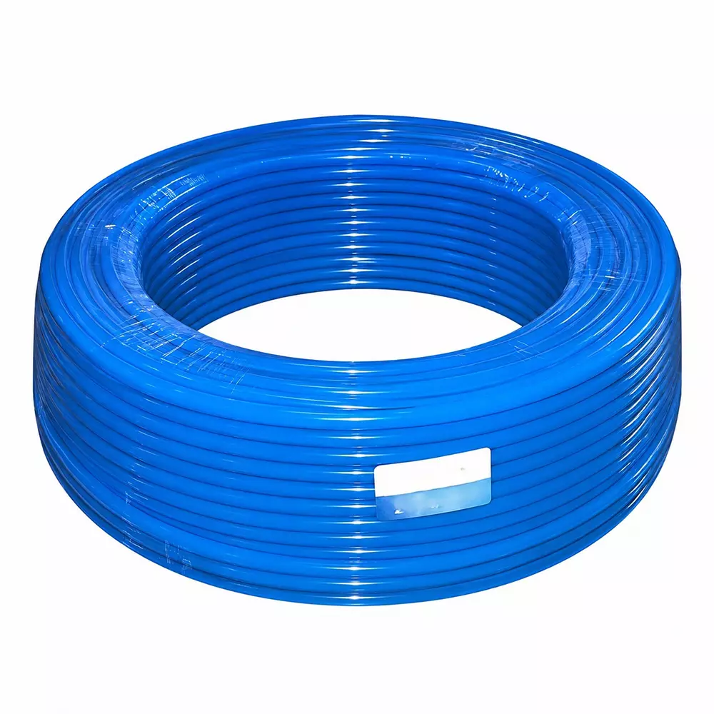 Manlon PU Tube Blue 12x8 mm Size 50 m Roll Length 150 psi Working Pressure