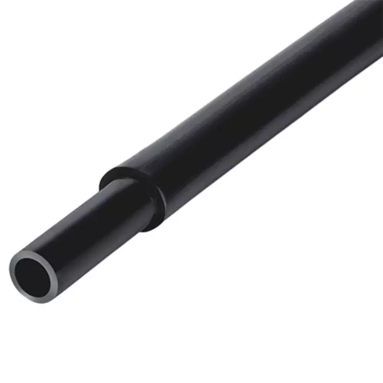 Airtac UWS98 Series Flame Resistant Tubing 2 Layers Black Color 10 mm Outer x 6.5 mm Inner Diameter for Inner Layer, UWS98A100065 (Roll of 50 m)