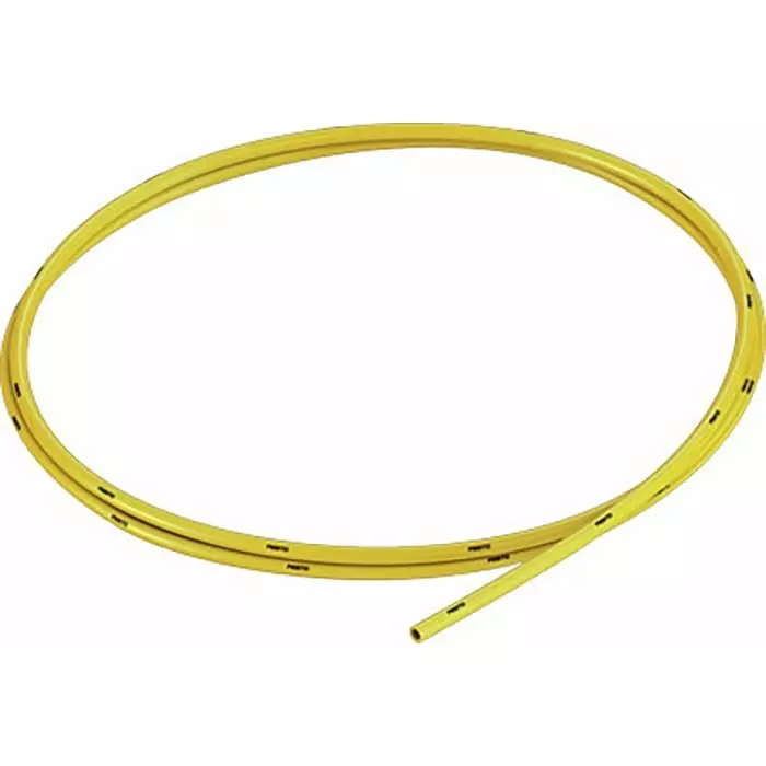 Festo Compressed Air Pipe Yellow Polyurethane 3 mm x 50m PUN-H Series, PUN-H-3X0,5-GE (Length 50 Metre)