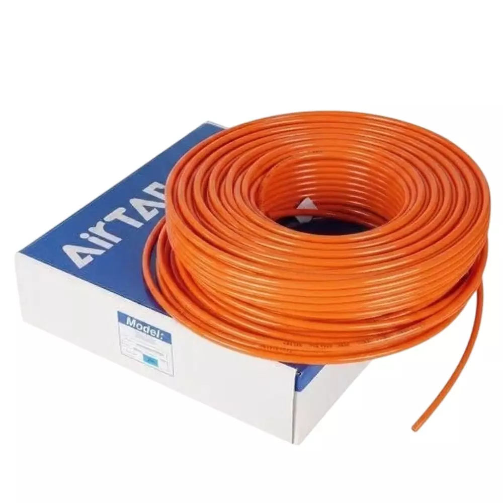Airtac US 98A Series PU Tube Orange Color 16 mm Outer x 11 mm Inner Diameter and 2.50 mm Wall Thickness, US 98A0160110-100 (Roll of 100 m)