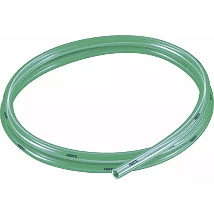 Festo Compressed Air Pipe Green Polyurethane 8 mm x 50m PUN-H-T Series, PUN-H-8X1,25-TGN (Length 50 Metre)
