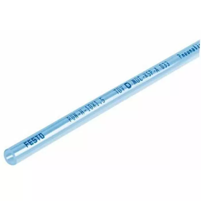 Festo Compressed Air Pipe Blue Polyurethane 10 mm x 50m PUN-H-T Series, PUN-H-10X1,5-TBL (Bag 50 Piece)