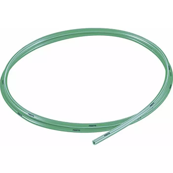 Festo Compressed Air Pipe Green Polyurethane 4 mm x 50m PUN-H-T Series, PUN-H-4X0,75-TGN (Length 50 Metre)