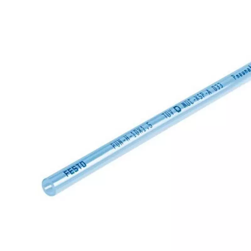 Festo Compressed Air Pipe Blue Polyurethane 6 mm x 50m PUN-H-T Series, PUN-H-6X1-TBL (Bag 50 Piece)