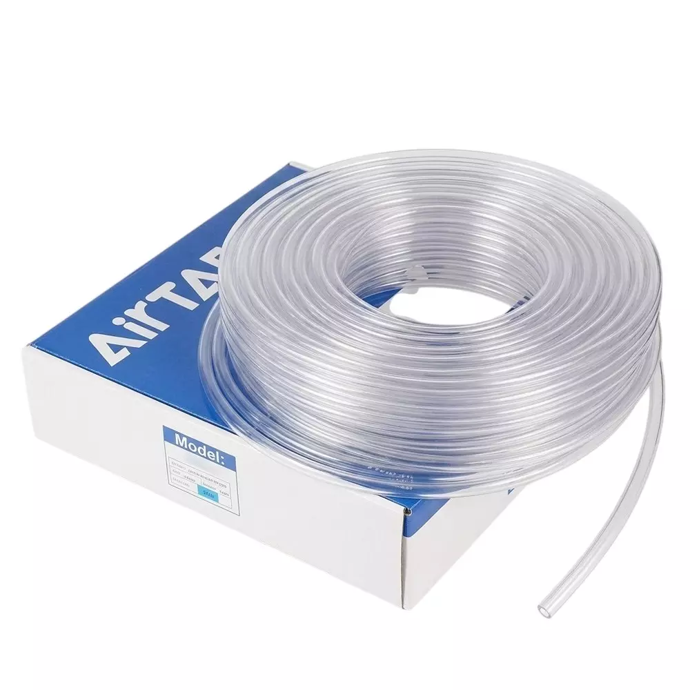 Airtac US 98A Series PU Tube Clear Color 6 mm Outer x 4 mm Inner Diameter and 1.00 mm Wall Thickness, US 98A060040-100 (Roll of 100 m)