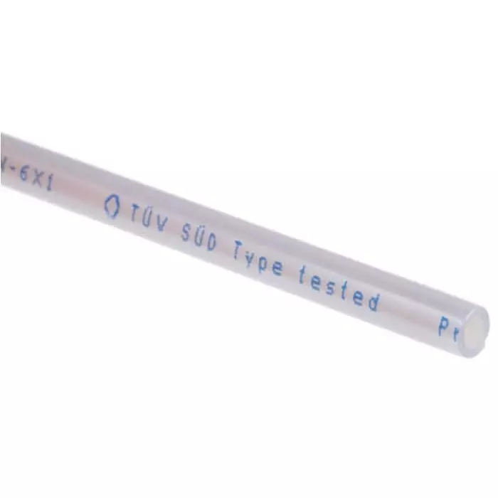 Festo Compressed Air Pipe Silver Polyurethane 10 mm x 50m PUN-H Series, PUN-H-10X1,5-SI (Bag 50 Piece)
