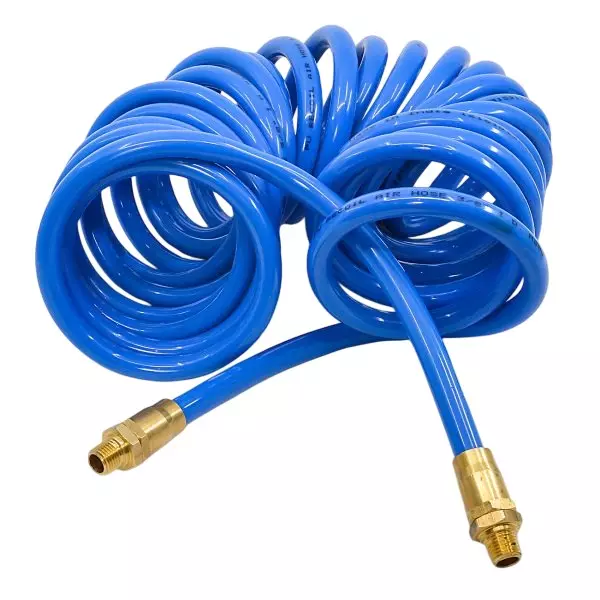 Avagard Polyurethane Recoil Air Hose with Fitting 10 mm x 5 m, ZAPUR1005