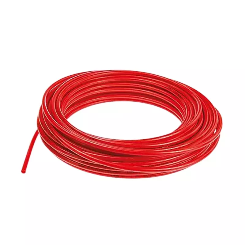 SMSN Polyurethane (PU) Pipe 6 mm Outer Dia 4 mm Inner Dia 100 m Length Red, SM0604B