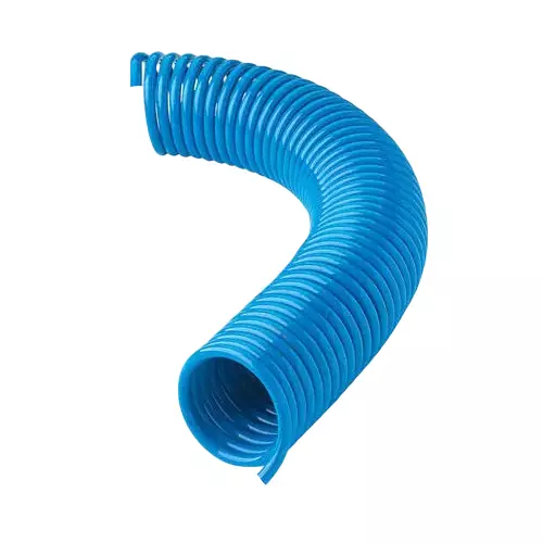 TECHNO Blue PU Flexible Recoil Tube (Diameter: 12x8 mm)
