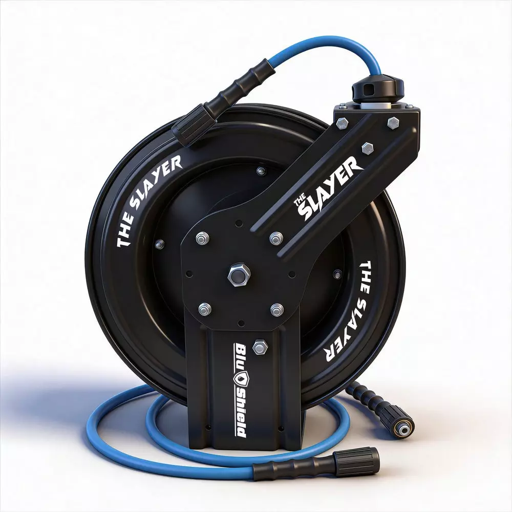 blushield-pressure-washing-reels-dual-arm-assembly-slayer-blue-male-bsp-10-mm-38-inch-dia-and-20-m-length-pwhyr1020m