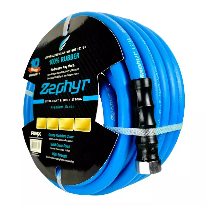 zephyr-hot-n-cold-water-hose-for-garden-with-fittings-30-m-length-16-mm-inner-dia-100-rubber-with-polyester-reinforcement-10-bar-working-pressure-zw1630
