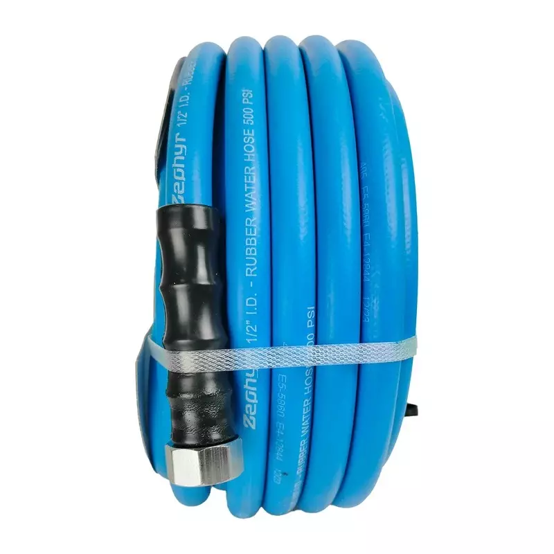 zephyr-hot-n-cold-water-hose-for-garden-with-fittings-5-m-length-19-mm-inner-dia-100-rubber-with-polyester-reinforcement-10-bar-working-pressure-zw1905