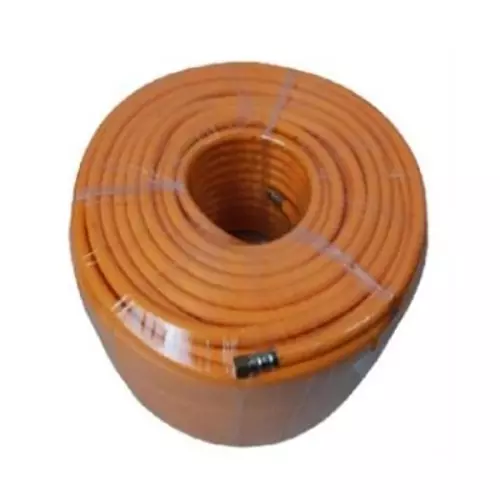 XLNT 5 Layer Spray Hose 10 mm (0.39 inch) Inner Diameter PVC Orange 100 m Length