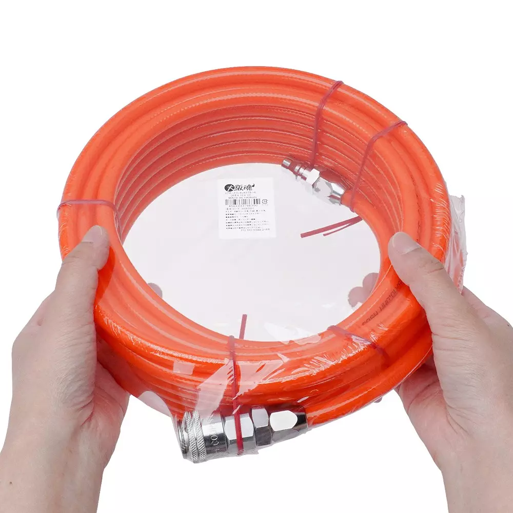 monotaro-air-hose-one-touch-with-coupler-orange-65-mm-inner-diameter-65x10x10