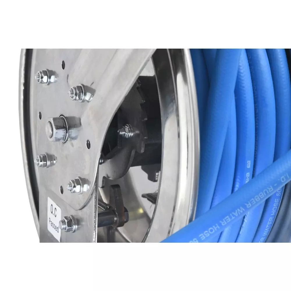 Zephyr Auto-Retractable Air Hose Reel Rubber Blue 10 mm x 10 m, ZAR1010SS