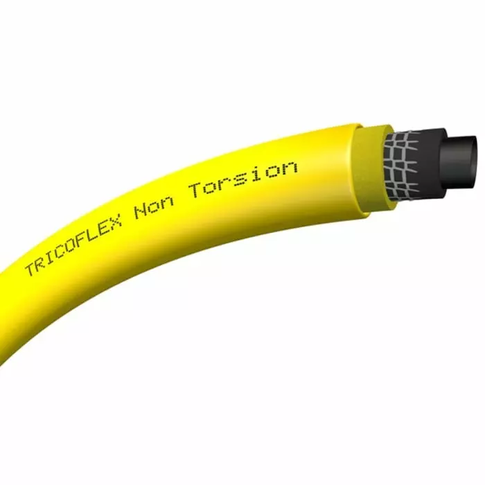 TRICOFLEX PVC Hose Pipe 19 mm ID 25.3 mm OD Yellow 25m, 116887
