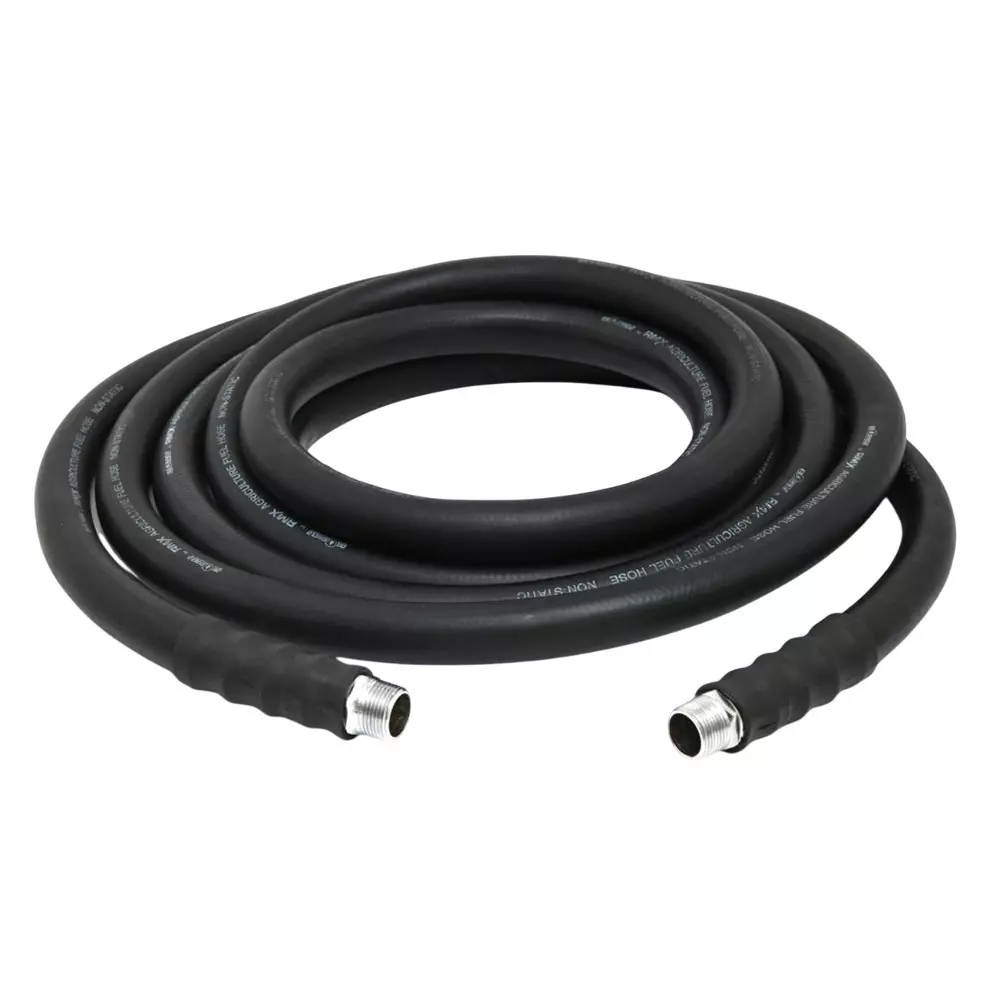OilShield Anti-Static Rubber Oil Dispensing Hose with Fitting 19 mm x 10 m, OD1910
